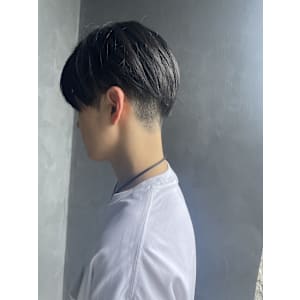 重めツーブロック