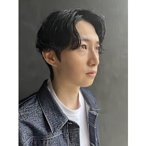 ニュアンスパーマ毛流れパーマ