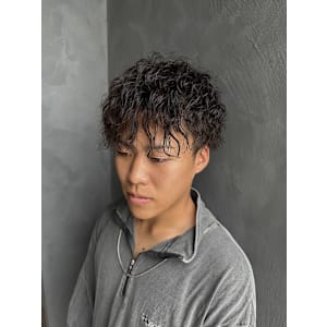 スパイラルパーマ