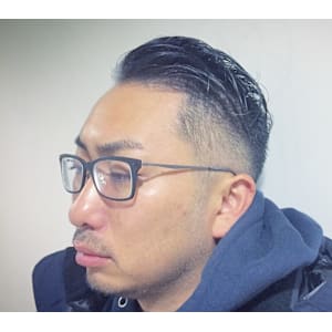 ロースキンフェード×ハードパート