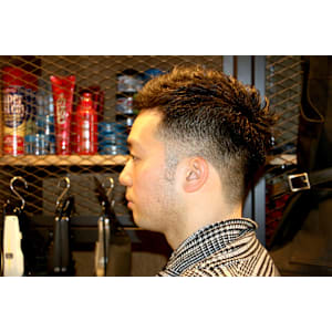 アップバングショート