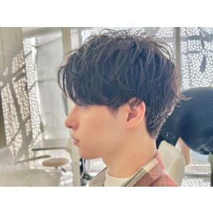 メンズカット　銀座　東京　メンズパーマ　短髪　メンズショート