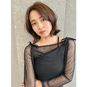 韓国風レイヤーボブ髪質改善縮毛矯正トリートメント前髪仙台