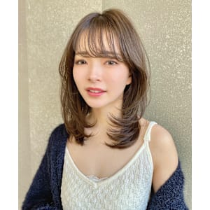 韓国風レイヤーカット髪質改善トリートメント縮毛矯正仙台