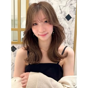 韓国くびれヘア顔まわりカットシースルーバング髪質改善仙台