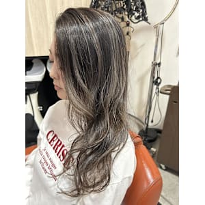 レイヤーカット、ハイライトカラー