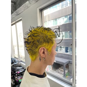 yellow x black エンドカラー