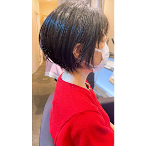 神戸白髪ぼかし/神戸白髪染め/神戸ボブ/神戸ショート/神戸