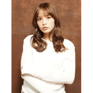 大人ロングパーマ