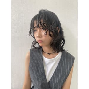 レイヤーカット/ニュアンスパーマ/顔まわりレイヤー