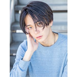 【小久保style】メンズカットツーブロックツイストウルフ