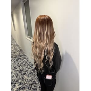 グレー×ハニーベージュ