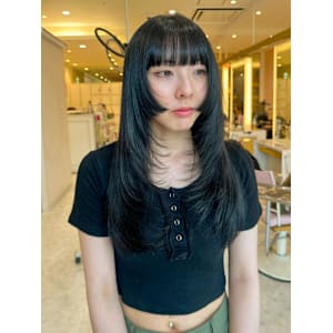 ＊姫レイヤーフェイスレイヤー顔周りカット