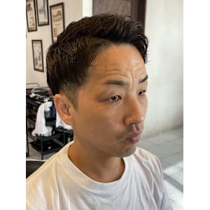 ロンドンツーブロアイロンパーマ【大宮/バーバー】