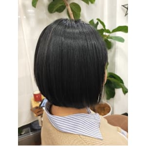 縮毛矯正でサラツヤボブ