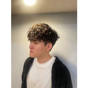 マッシュ×ラフツイスパ