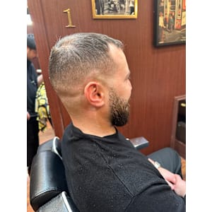 MEN'Sアッシュニュアンスパーマ韓国マッシュスペインカール