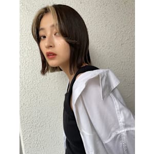 韓国風ボブレイヤーカット髪質改善トリートメント縮毛矯正小顔