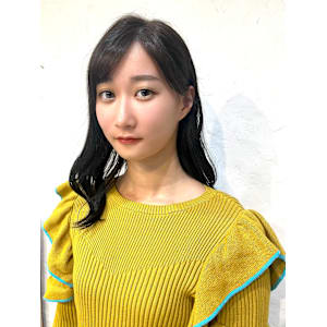 大人女子×暗髪は相性抜群。