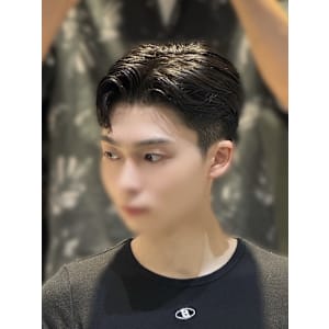 韓国風カルマパーマ 韓国スタイル メンズカット 原宿 表参道