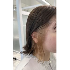 黒髪から作る柔らかベージュ♪