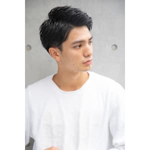 【小久保style】メンズカットツーブロックツイストウルフ