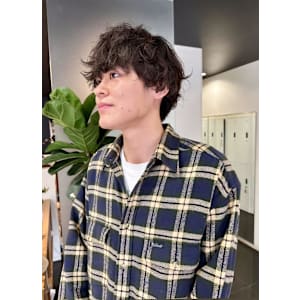 【老沼】ニュアンスパーマ×マッシュ