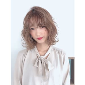 【船橋Luen】透明感☆ベージュグラデーション