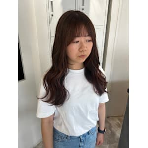 オレンジグレージュ