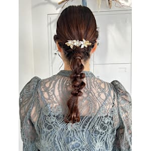結婚式ヘア
