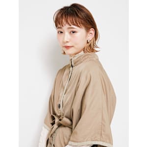 onk新宿×ミディアムヘア