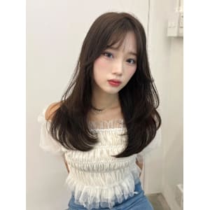 大人ガーリー美人透明感髪質改善ニュアンスカラーくすみカラー