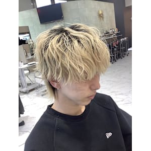 メンズマッシュウルフ