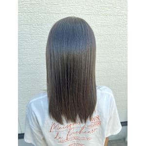 艶カラー×ブラウン