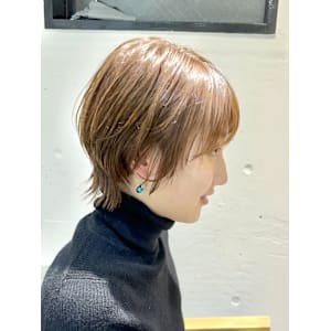 ショートウルフ/ウルフカット/マッシュウルフ