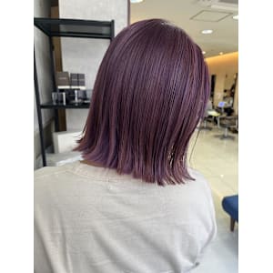 30．40代白髪ぼかしダブルカラーラベンダーピンク - prize 池袋【プライズ】池袋西口店【プライズ イケブクロ イケブクロニシグチテン】掲載中