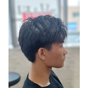 ベリーショートツーブロック