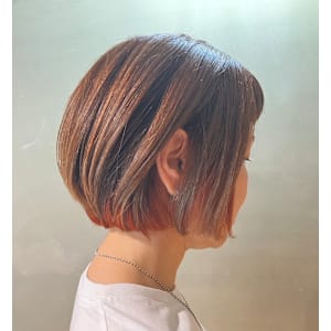 インナーカラー✖️ボブ