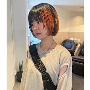 伸ばし中の方にオススメデザイン☆アンブレラカラー/裾カラー