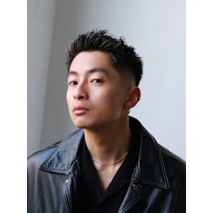 メンズスパイキーショート