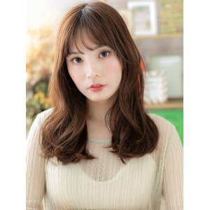 大人グラマラス韓国風ゆるふわエアリーロング　韓国風巻き