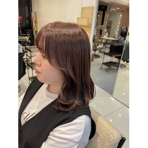 ［なつな］ココアピンク/透明感カラー