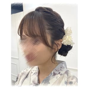 大人っぽ！サイドお団子♪_ユウ