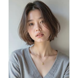★20代30代40代/小顔似合わせカットショートレイヤーボブ