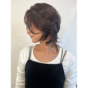 【MICHI 富田店　杉本郁美】ウルフショート　ウルフカット