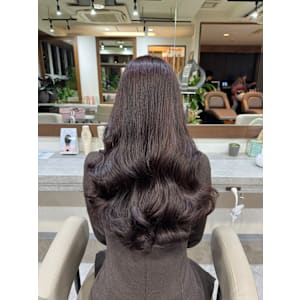 韓国風パーマ/デジタルパーマ/コテ巻き風パーマ/パーマ/韓国