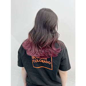 グラデーション　ラベンダー