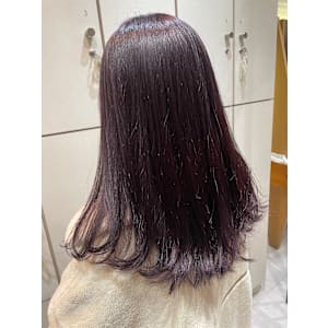 ブリーチ無しラベンダーカラー×小野ふゆり