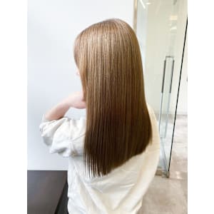 20代30代40代髪質改善酸熱トリートメント艶感ストレート