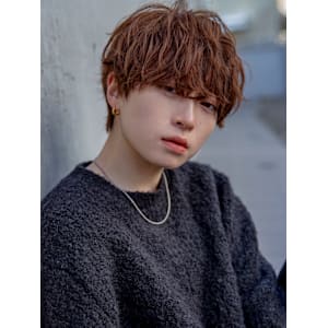 【小久保style】メンズカットツーブロックツイストウルフ